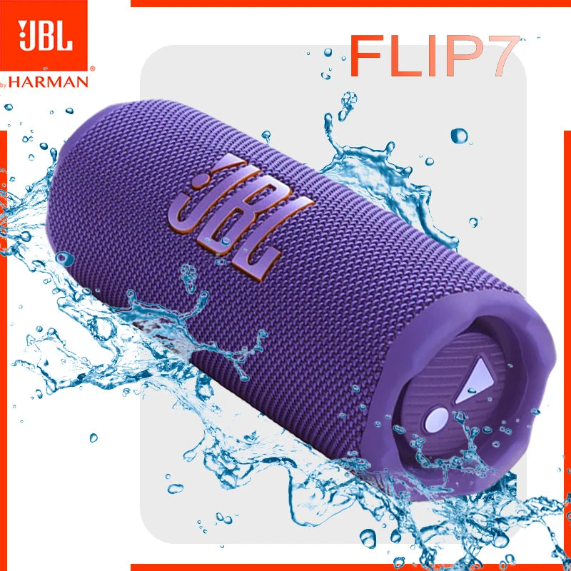 ‌JBL FLIP 7 Wireless Bluetooth Speaker - Rugged IP68 Waterproof Design, Loud Bass & Crystal Clear Sound for Adventures‌